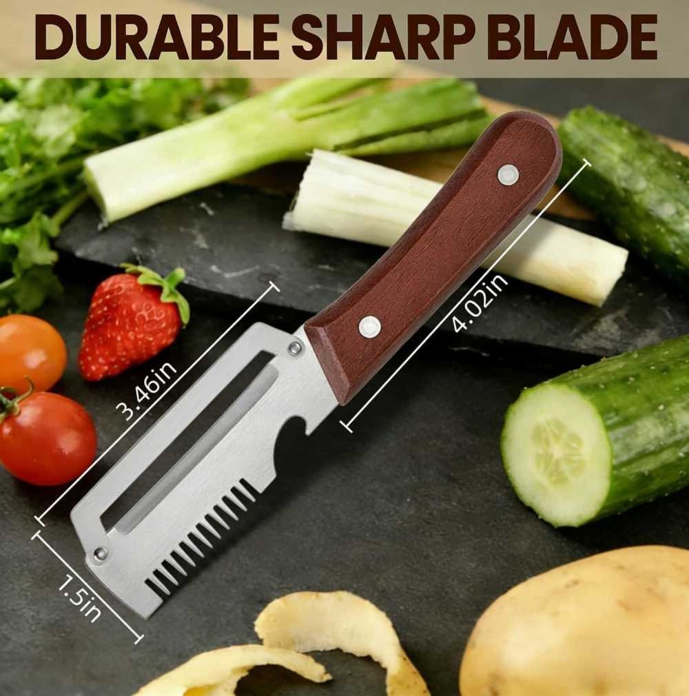 3-in-1 Vegetable Peeler & Slicer